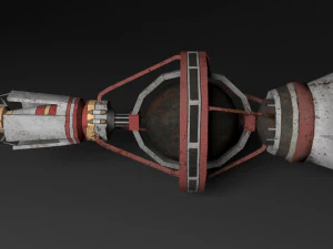 spaceship001 3D Model