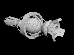 spaceship001 3D Model