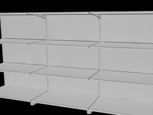 sales shelf 3D-Modell