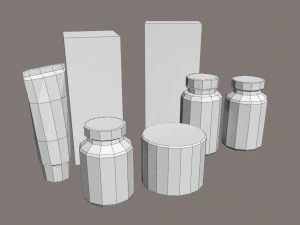 pharmacy products 3D Model