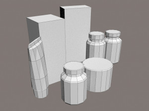 pharmacy products 3D-Modell