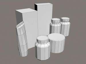 pharmacy products 3D Model