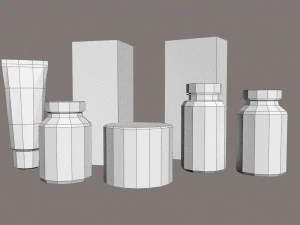pharmacy products 3D Model