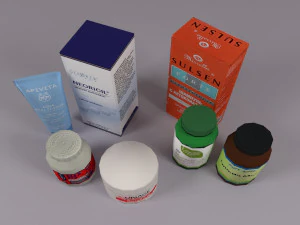 pharmacy products 3D Model