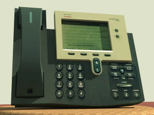 phone cisco 7942 3D Model