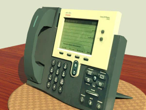 phone cisco 7942 3D Model