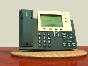 phone cisco 7942 3D Model