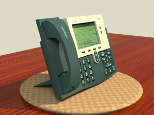 phone cisco 7942 3D Model
