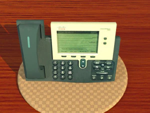 phone cisco 7942 3D Model
