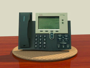 phone cisco 7942 3D Model