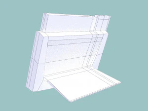 phone cisco 7942 3D Model