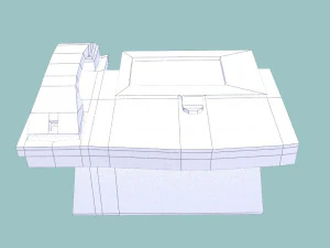 phone cisco 7942 3D Model