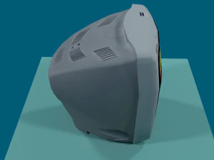 eski televizyon 3D Model