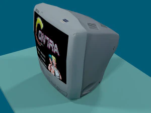 eski televizyon 3D Model