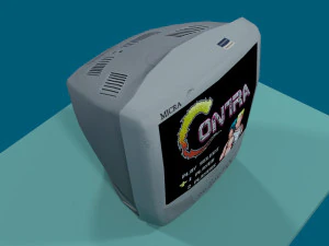 eski televizyon 3D Model