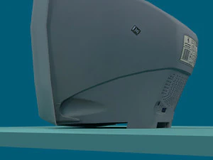 eski televizyon 3D Model