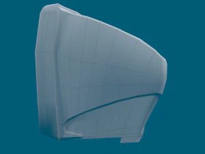 eski televizyon 3D Model