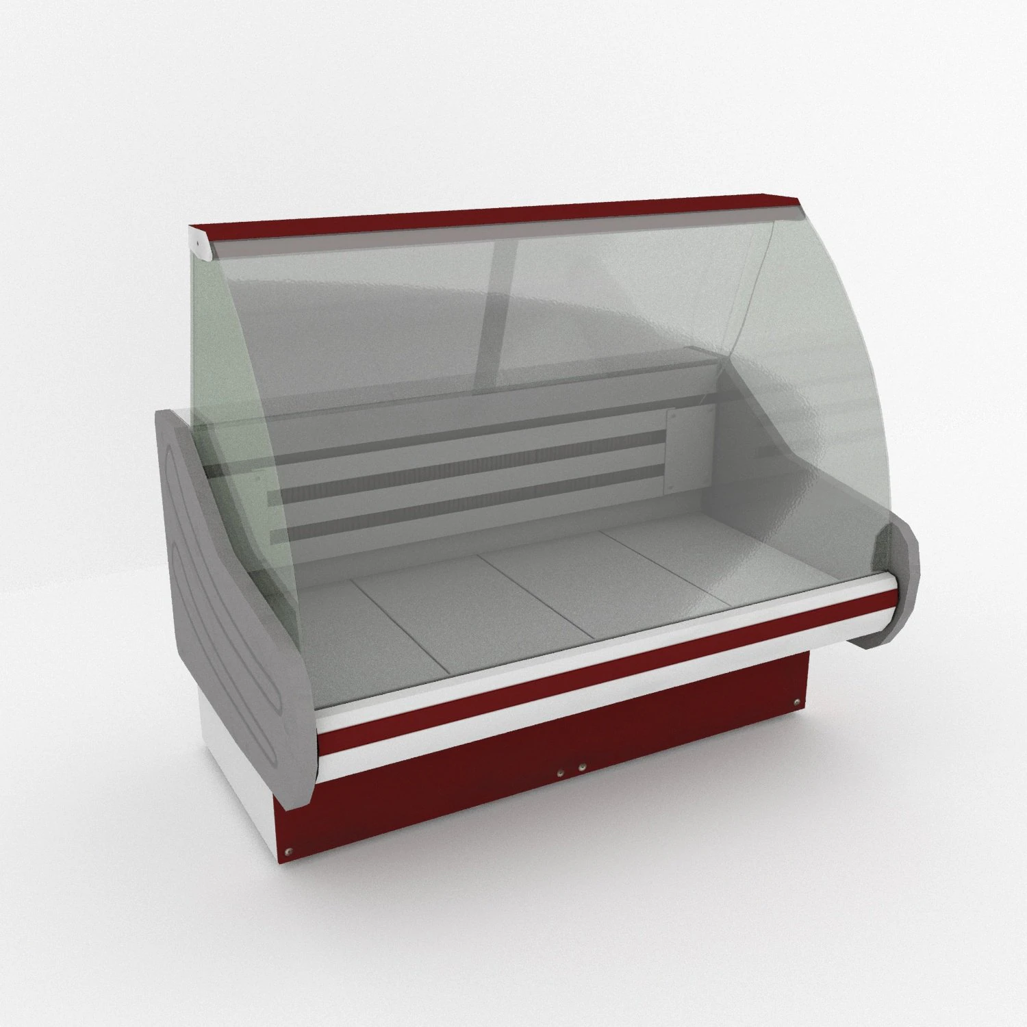 Shop refrigerator 3D Model .c4d .max .obj .3ds .fbx .stl .blend 