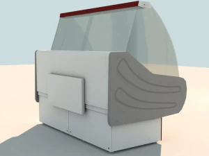 Shop refrigerator 3D Model