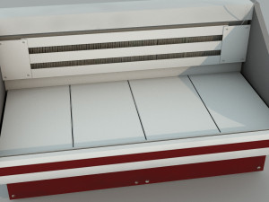 Shop refrigerator 3D-Modell