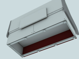 Shop refrigerator 3D-Modell