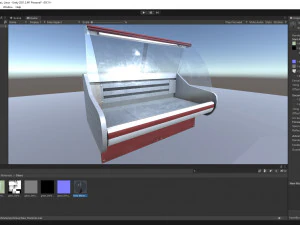 Shop refrigerator 3D Model