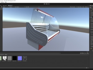 Shop refrigerator 3D-Modell