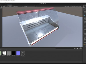 Shop refrigerator 3D-Modell
