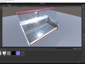 Shop refrigerator 3D Model