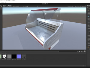 Shop refrigerator 3D-Modell