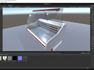 Shop refrigerator 3D Model