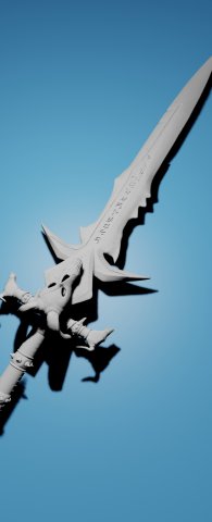 frostmourne 3D Model .c4d .max .obj .3ds .fbx .stl .blend 