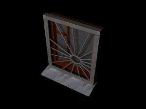 window 3D Model