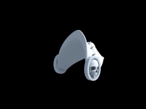 armor for shoulder Modello 3D