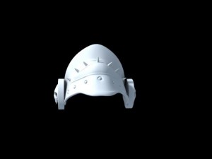 armor for shoulder Modello 3D