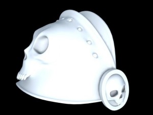 armor for shoulder 3D Model