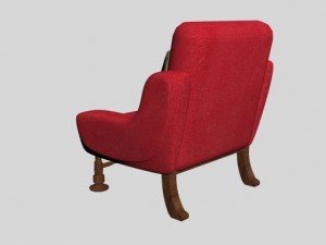 comfortable chair 3Dモデル