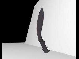 knive 3D 모델