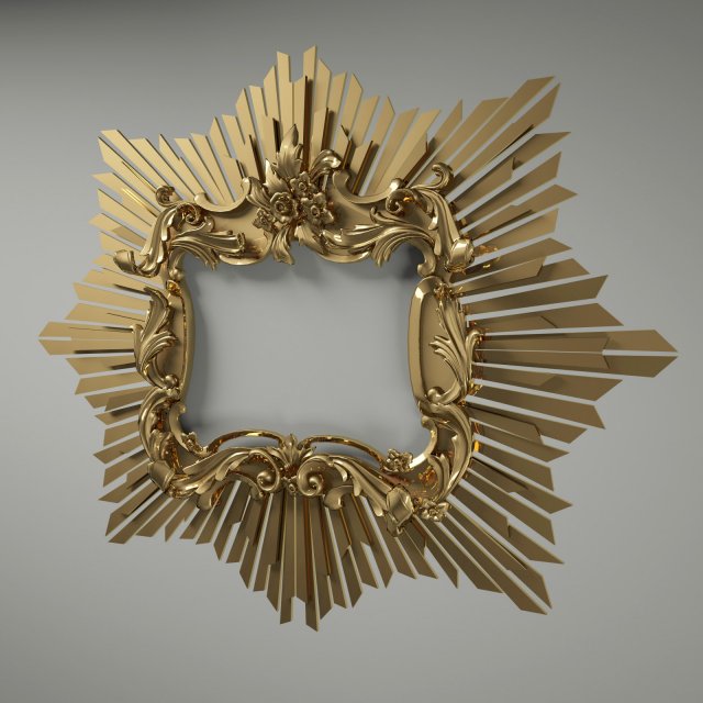 gold rama Modelo 3D .c4d .max .obj .3ds .fbx .stl .blend 