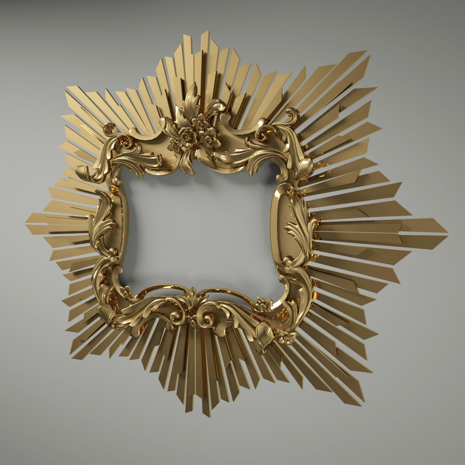 3д рама. Рама 3д. 3д модель рама солнце. 3д модель рама лучики. Gold 3d model.