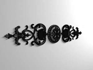 wood decor 3D Model