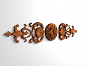 wood decor Modelo 3D