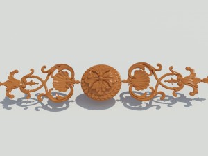 wood decor Modelo 3D