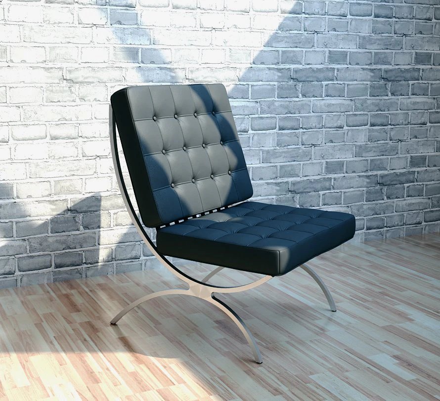 chair 3D Model .c4d .max .obj .3ds .fbx .stl .blend 