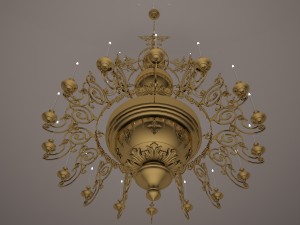 chandelier Modelo 3D