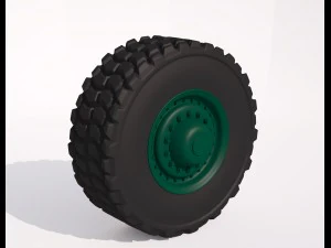 पहिया 3D मॉडल