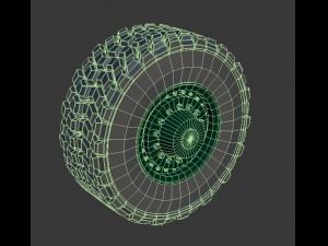 wheel 3D-Modell