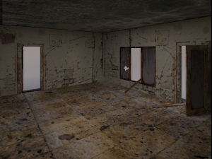 beer bar in the apocalyptic world 3D Model