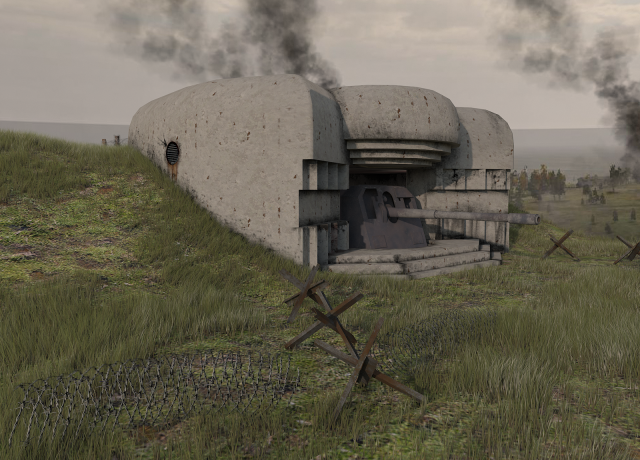 long-term fire point dot Modello 3D .c4d .max .obj .3ds .fbx .stl .blend 