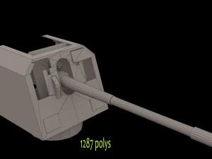 punto del punto di fuoco a lungo termine Modello 3D